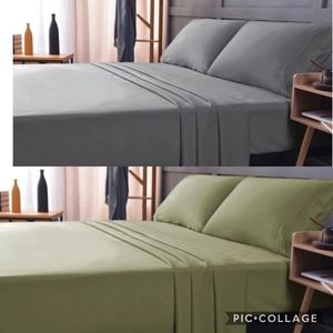 2 PACK COOL BAMBOO LUXURY 1800 QUEEN SHEET SET